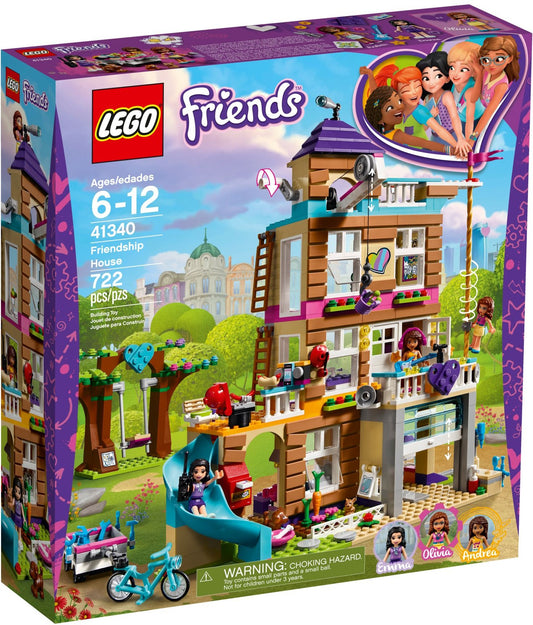 LEGO 41340 Friendship House: Rescue Missions & Fun Times - Auzzistore