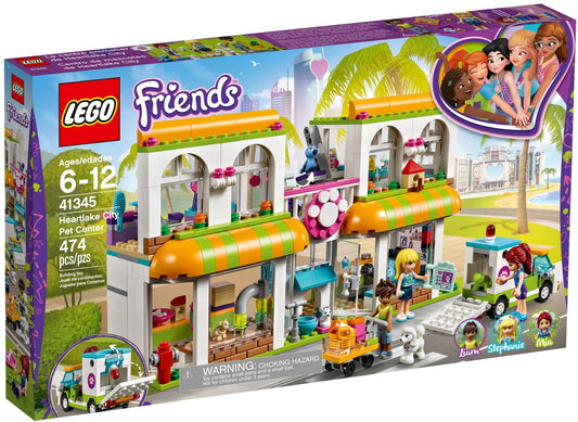 LEGO 41345 Heartlake City Pet Center: Vet, Shop & Grooming - Auzzistore