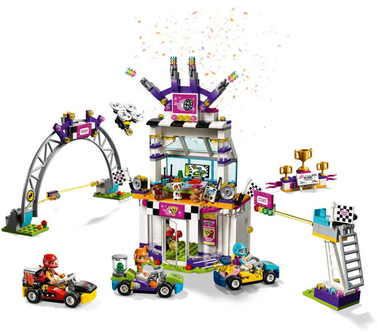 LEGO 41352 Friends Big Race Day Go-Kart Building Set – view 2 - Auzzistore