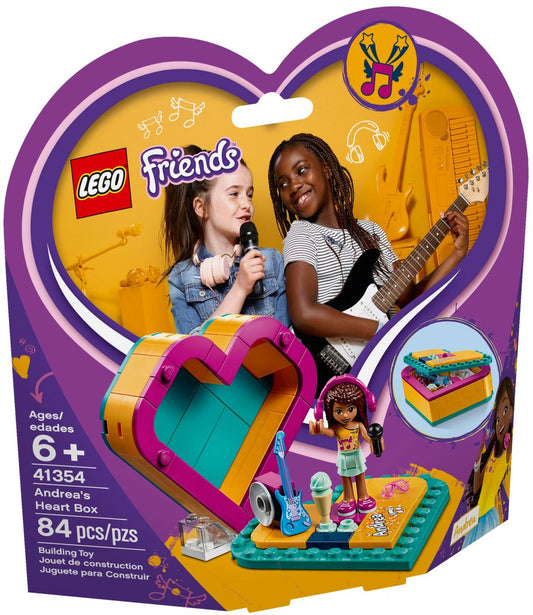 LEGO 41354 Andrea's Heart Box - Portable Playset with Mini-doll Figure