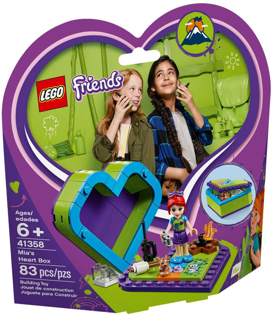 LEGO 41358 Mia's Heart Box - Friends Building Toy - Auzzistore