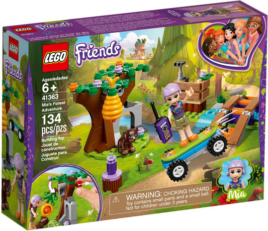 LEGO 41363 Mia's Forest Adventure with Baby Bear - Auzzistore