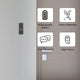 Orion Grid Connect Smart Rechargeable Video Doorbell Camera - 2K HD - Two-Way Audio - Motion Detection - IP65 Weather Resistant