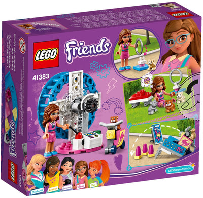 LEGO 41383 Olivia's Hamster Playground - Spinning Wheel & Play Set