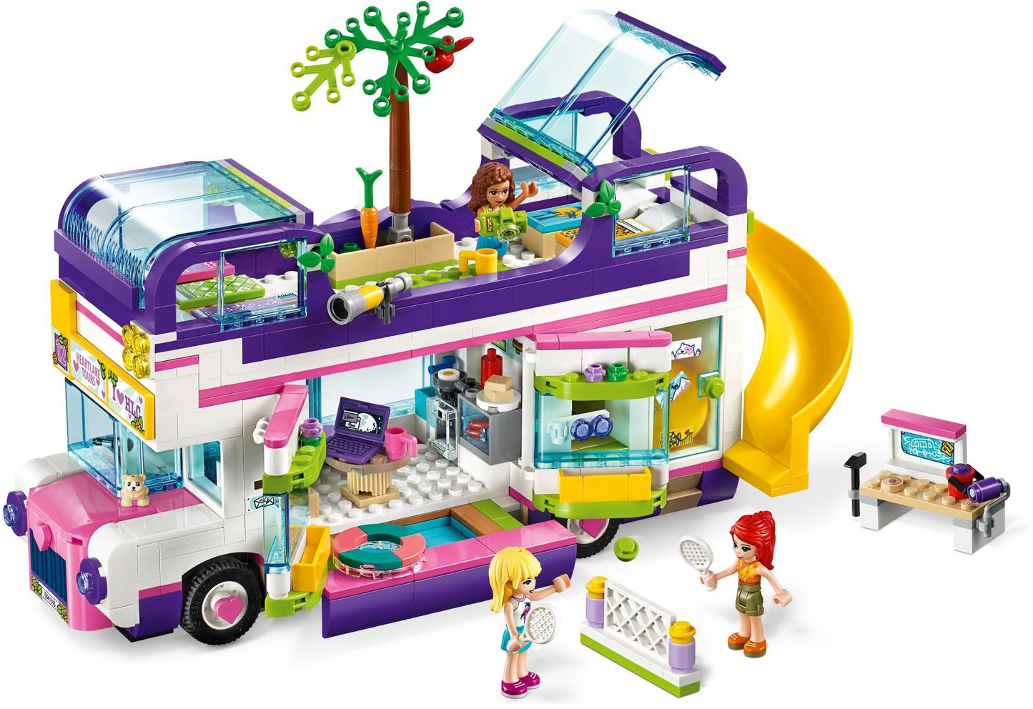 LEGO 41395 Friendship Bus: Fun Travel Toy for Kids