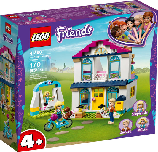 LEGO 41398 Stephanie's House Playset: Family Fun Building Kit - Auzzistore