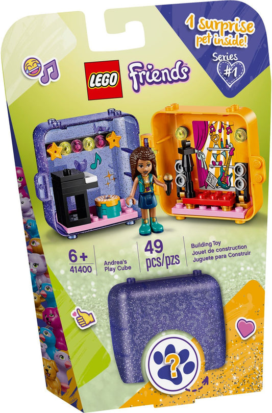LEGO 41400 Andrea's Play Cube: Portable Mini Music Toy