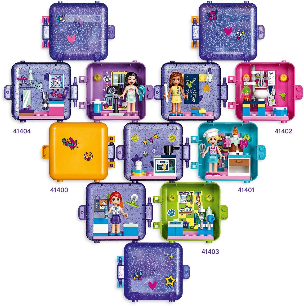 LEGO 41400 Andrea's Play Cube: Portable Mini Music Toy