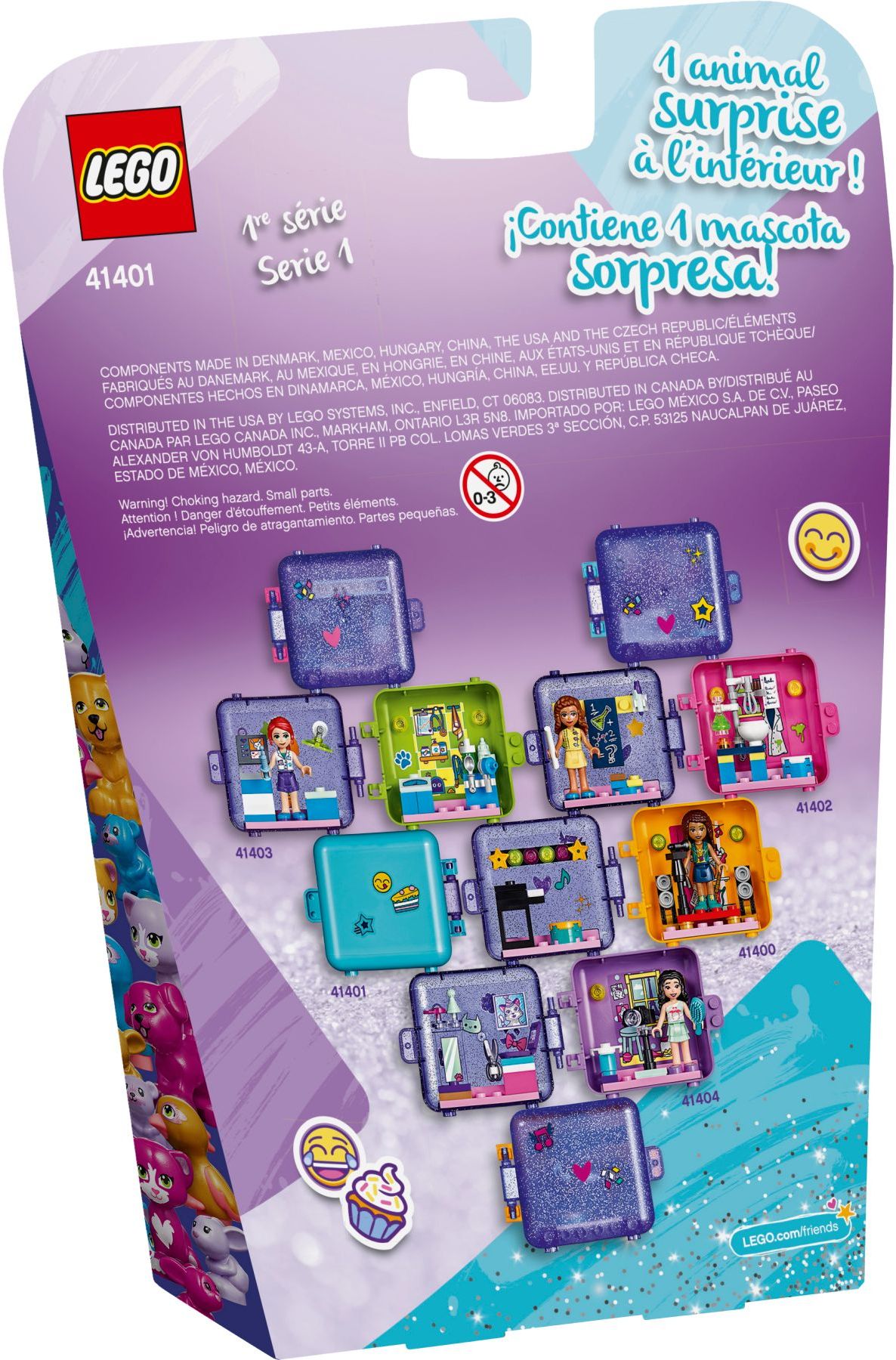 LEGO 41401 Stephanie's Play Cube: Portable Mini Doll Kitchen Set