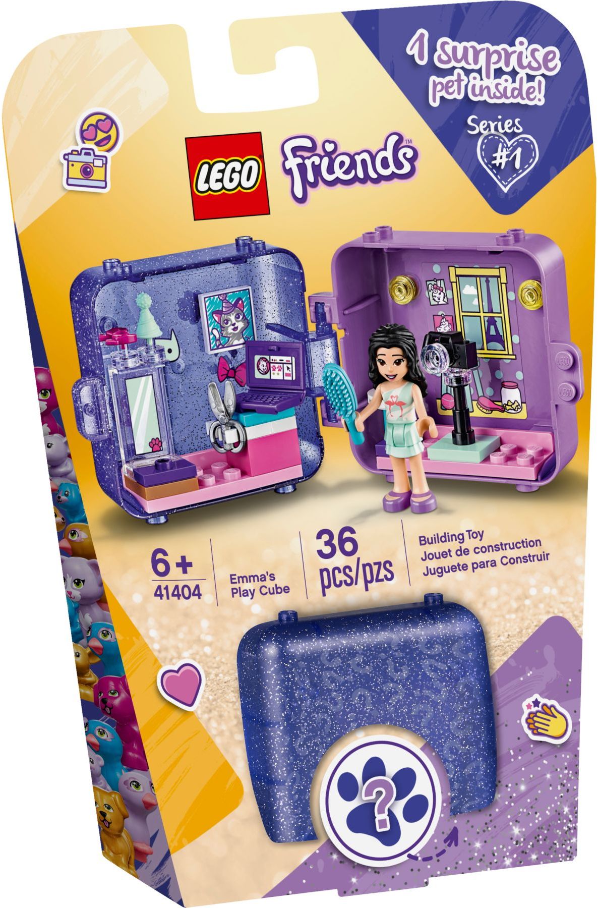 LEGO 41404 Emma's Play Cube: Pet Photo Studio Fun