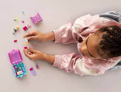 LEGO 41406 Stephanie's Shopping Play Cube: Portable Mini Doll Beauty Shop