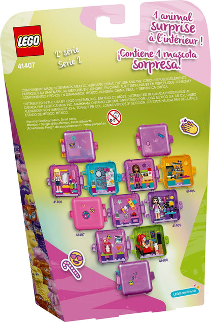 LEGO 41407 Olivia's Shopping Play Cube: Mini Candy Store Fun!