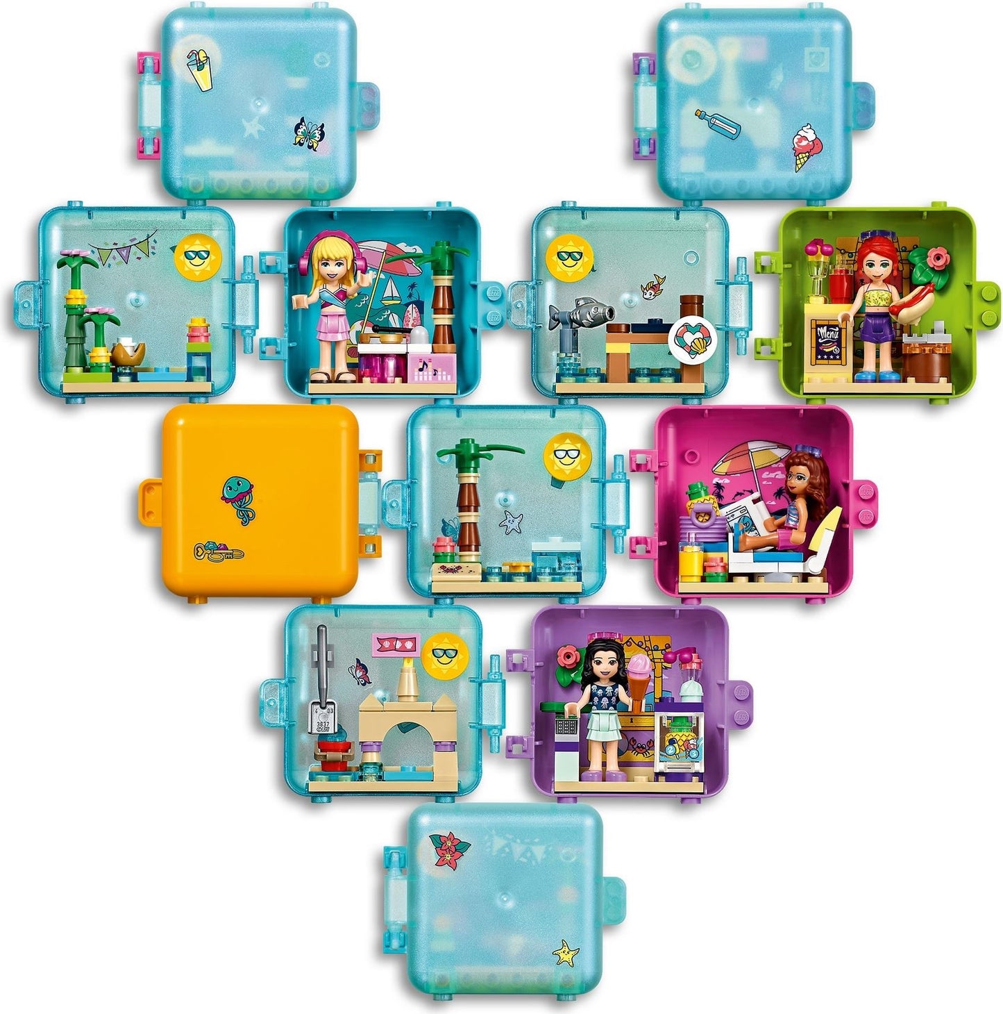 LEGO 41410 Andrea's Summer Play Cube: Portable Marine Fun