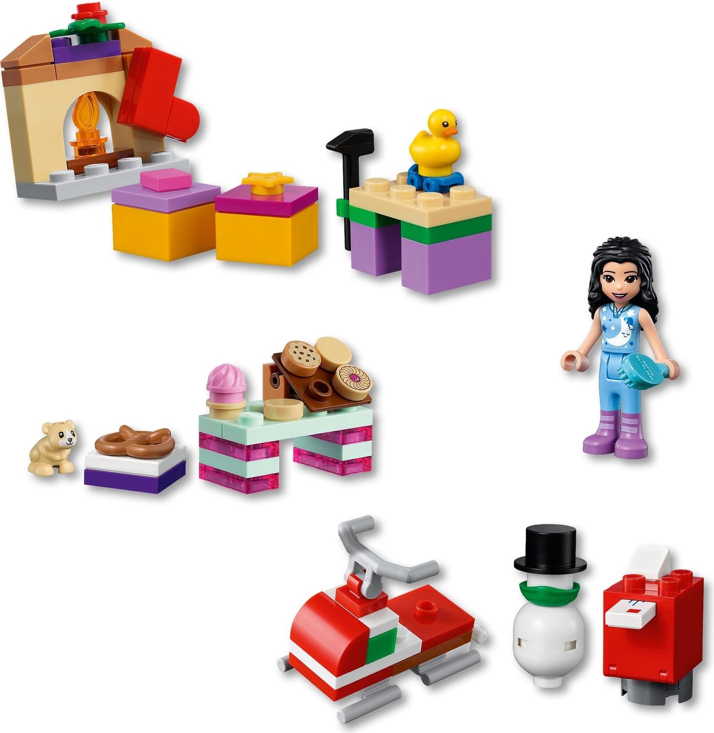 LEGO 41420 Friends Advent Calendar: 24 Festive Surprises