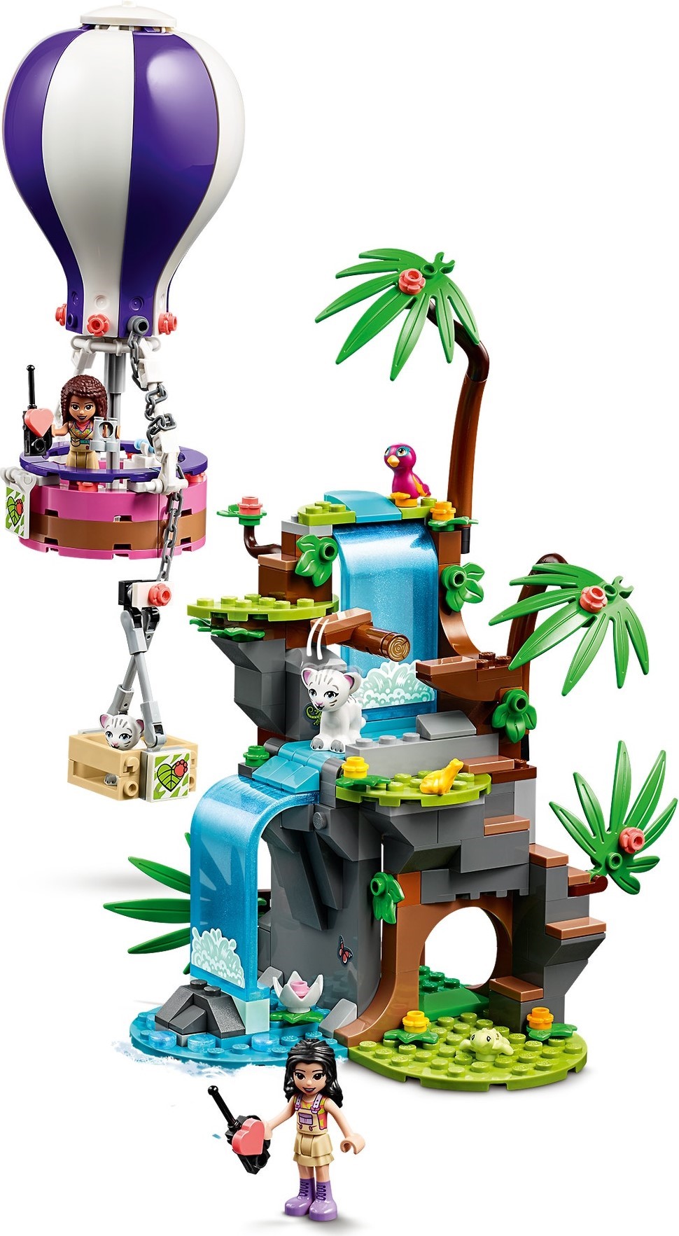 LEGO 41423 Tiger Hot Air Balloon Jungle Rescue