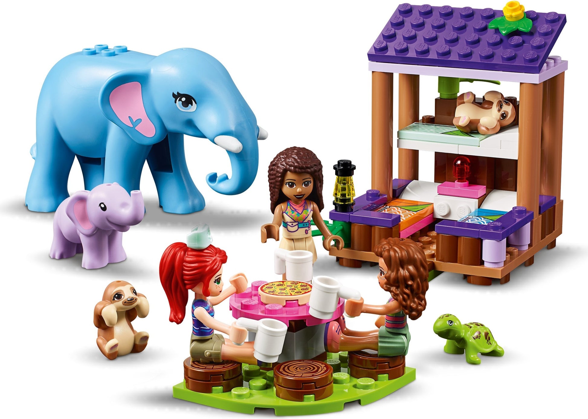 LEGO Friends 41424 Jungle Rescue Base- Auzzi Store