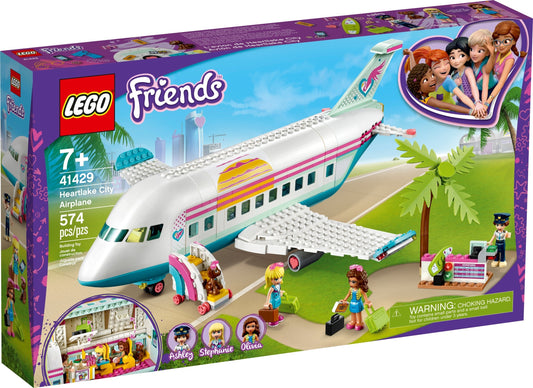 LEGO 41429 Heartlake City Airplane Toy Travel Playset - Auzzistore
