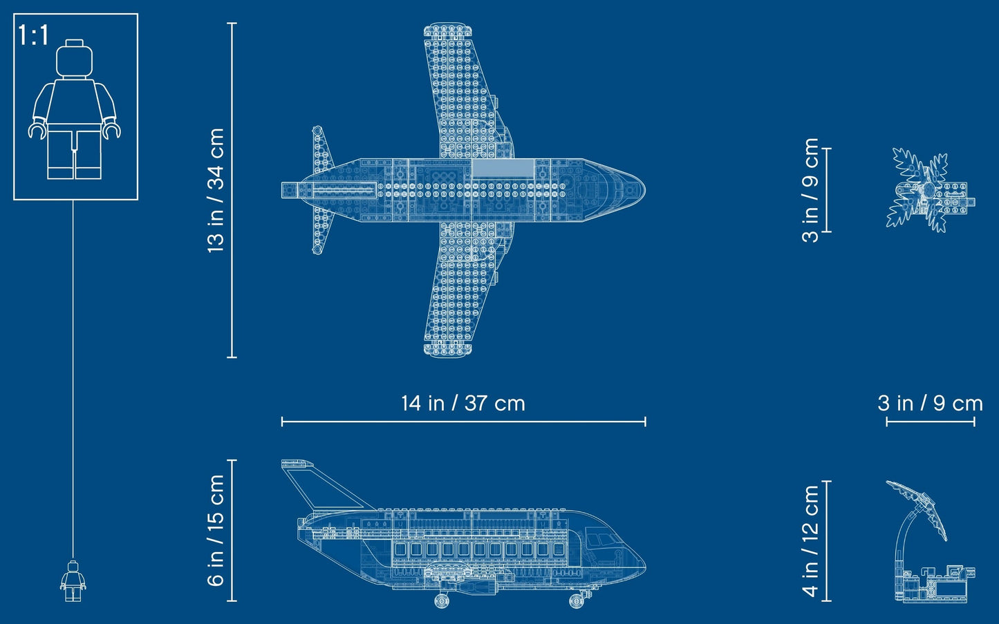 LEGO 41429 Heartlake City Airplane Toy Travel Playset