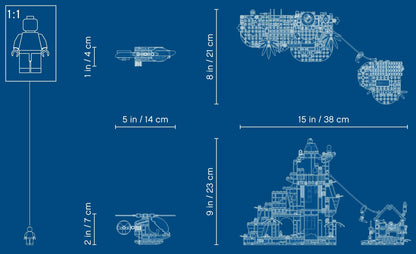 LEGO 41432 Alpaca Mountain Jungle Rescue Volcano Set