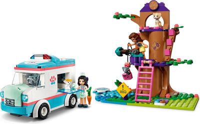 LEGO 41445 Vet Clinic Ambulance Rescue Toy Playset
