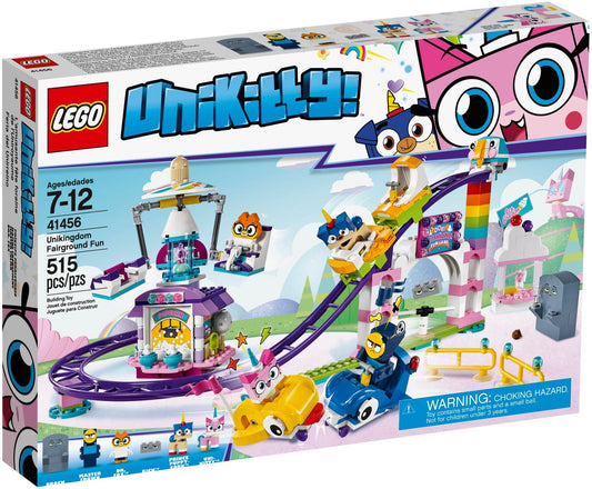 LEGO 41456 Unikingdom Fairground Fun Set with Roller Coaster - Auzzistore