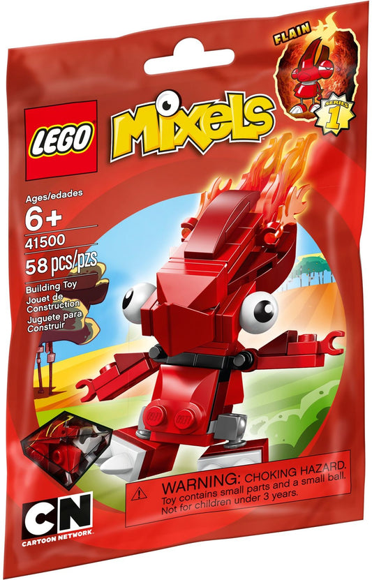 LEGO 41500 Flain Mixels Infernite Tribe Leader - Auzzistore