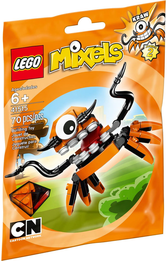 LEGO 41515 KRAW, Orange Flexers Leader, Smash Nixels! - Auzzistore