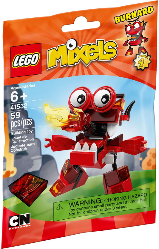 LEGO 41532 Burnard Mixels Infernite - Fire-Belching Fun! - Auzzistore
