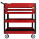 NXA 76cm Red Tool Cart With 2 Drawers And 3 Trays 30TC2D2TR