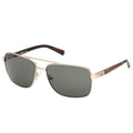 Harley Davidson HD00018 61mm Navigator Stylish Sunglasses Gold Metal Green