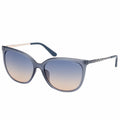 Guess GU00150-H Women's Sunglasses 59mm Gradient Blue Polyamide Shiny Light Blue