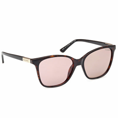 Skechers SE6361 01D Women’s Square Polarised Sunglasses Shiny Black Smoke