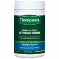 Thompson's One-A-Day Ginkgo 6000 120 Capsules Antioxidant Support Supplement