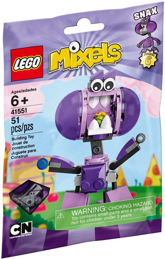 LEGO 41551 Snax Mixels Munchos Tribe Building Kit - Auzzistore