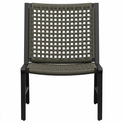 Agio Hyde Park Small Space 3 Piece Set Black Aluminium Rope & Sintered Stone