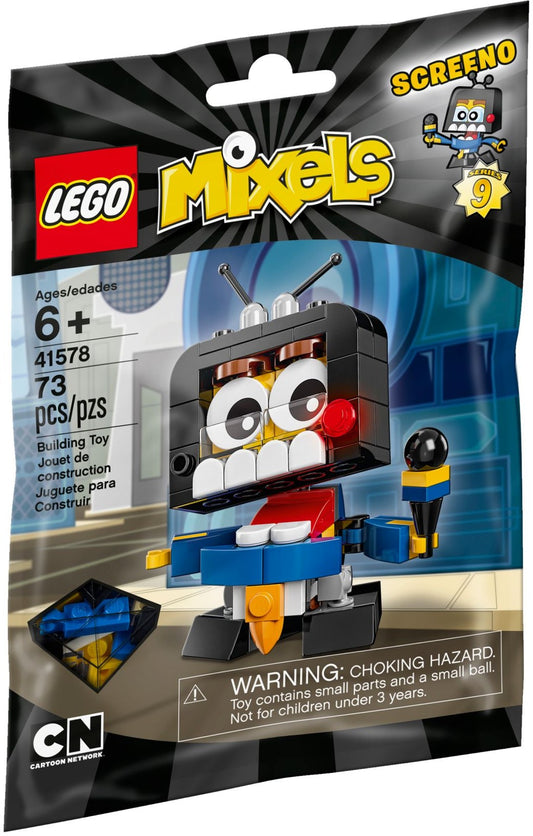 LEGO 41578 Screeno Mixels Newzers TV Reporter Minifigure - Auzzistore