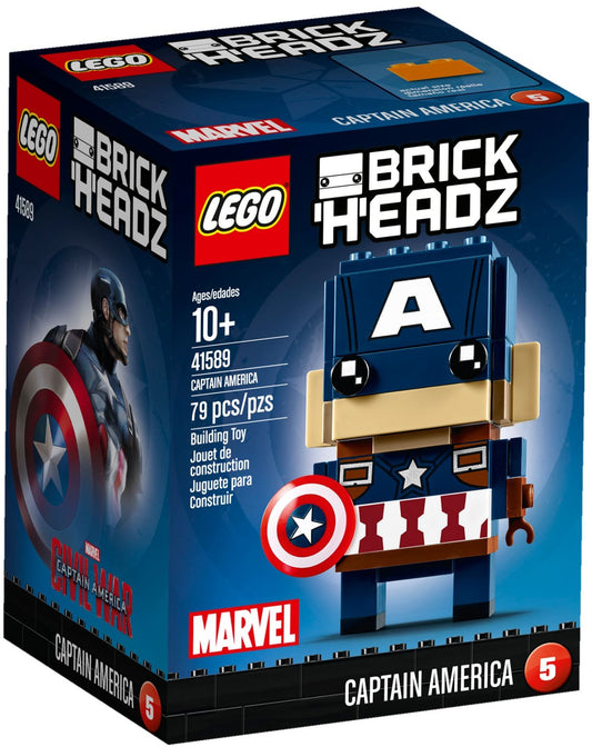 LEGO 41589 Captain America BrickHeadz - Auzzistore
