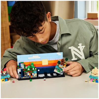 LEGO Minecraft Mini Biomes 21589 797-Piece Set for Display