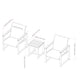 SunVilla Helio Seating 3 Piece Set