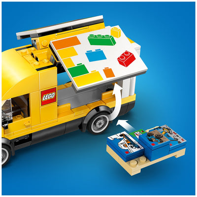 LEGO City Van 60500 276-Piece Easy Delivery Truck Toy for Ages 6+