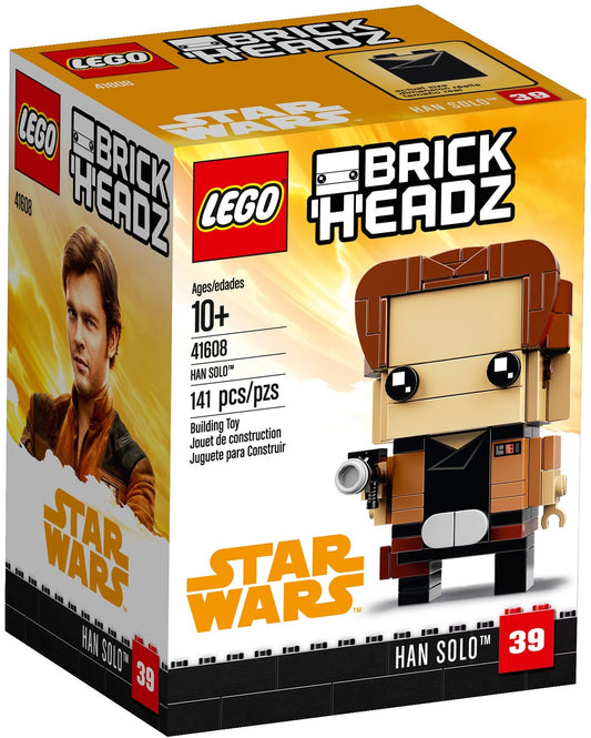 LEGO 41608 Han Solo BrickHeadz Star Wars Building Kit - Auzzistore