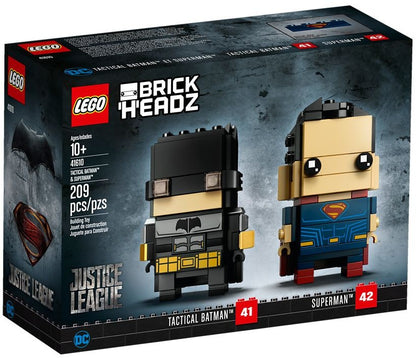 LEGO 41610 Tactical Batman & Superman BrickHeadz Justice League