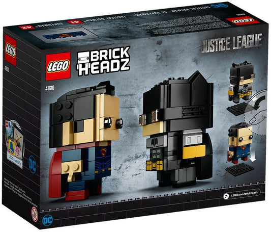 LEGO 41610 Tactical Batman & Superman BrickHeadz Justice League – view 2 - Auzzistore