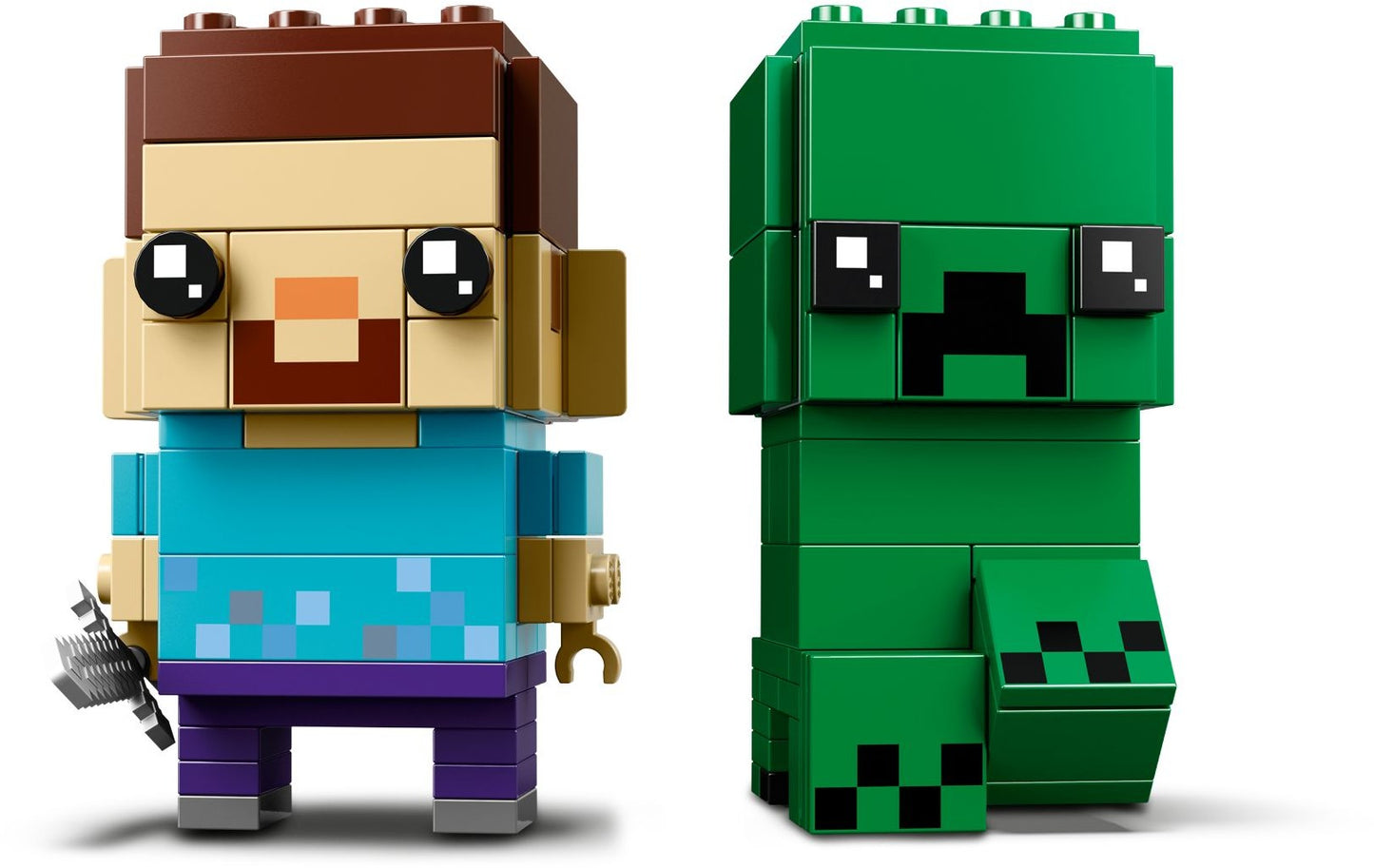 LEGO 41612 Minecraft Steve & Creeper BrickHeadz Set