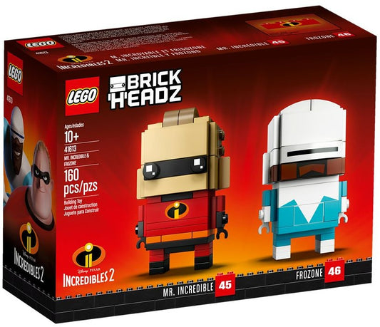 LEGO 41613 Mr. Incredible & Frozone BrickHeadz Set - Auzzistore