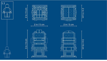 LEGO 41613 Mr. Incredible & Frozone BrickHeadz Set