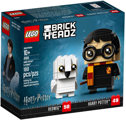 LEGO 41615 Harry Potter & Hedwig BrickHeadz Set