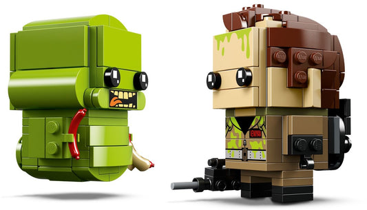 LEGO 41622 Peter Venkman & Slimer BrickHeadz Ghostbusters Set – view 2 - Auzzistore
