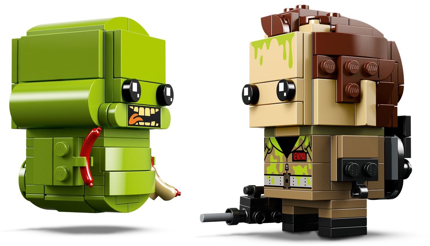 LEGO 41622 Peter Venkman & Slimer BrickHeadz Ghostbusters Set