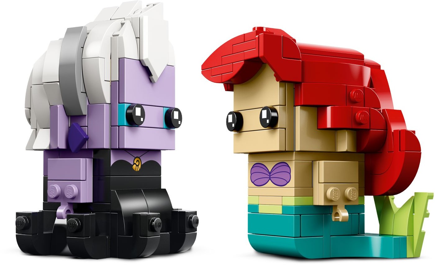 LEGO 41623 Ariel & Ursula BrickHeadz™ Disney The Little Mermaid Set